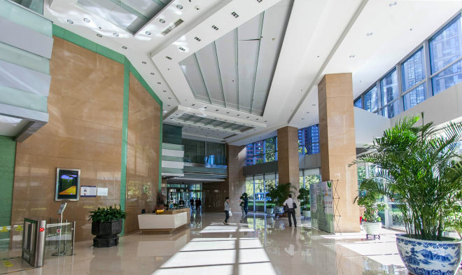 东方梅地亚中心大堂图